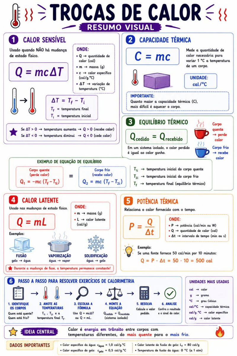 Resumo visual de Física 3