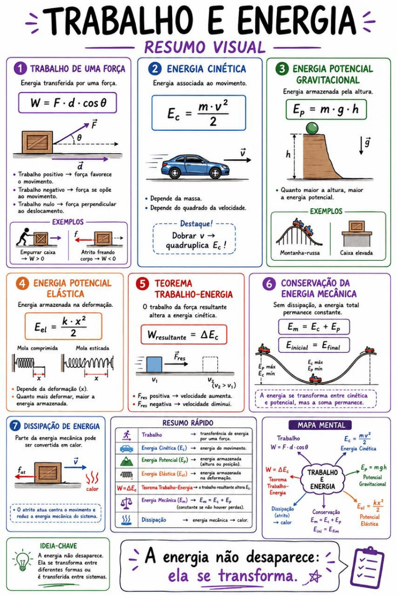 Resumo visual de Física 2