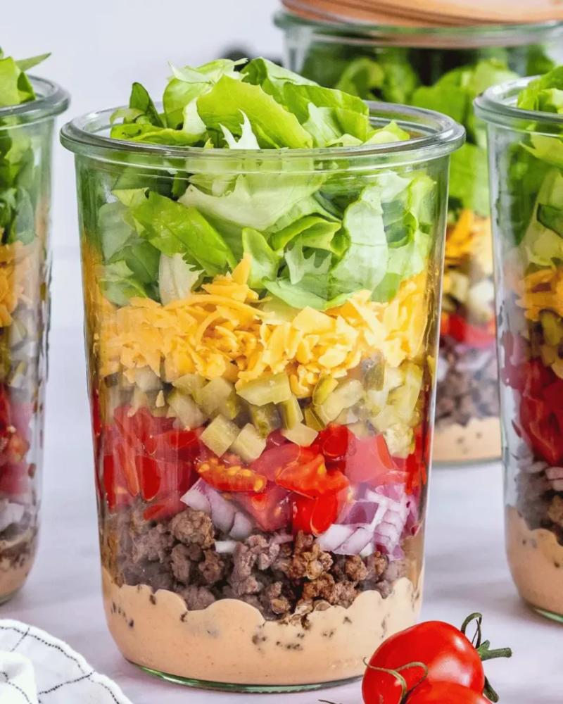 100 Recetas Ensaladas en Frasco