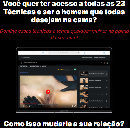 Você quer ter acesso a todas as 23 Técnicas?