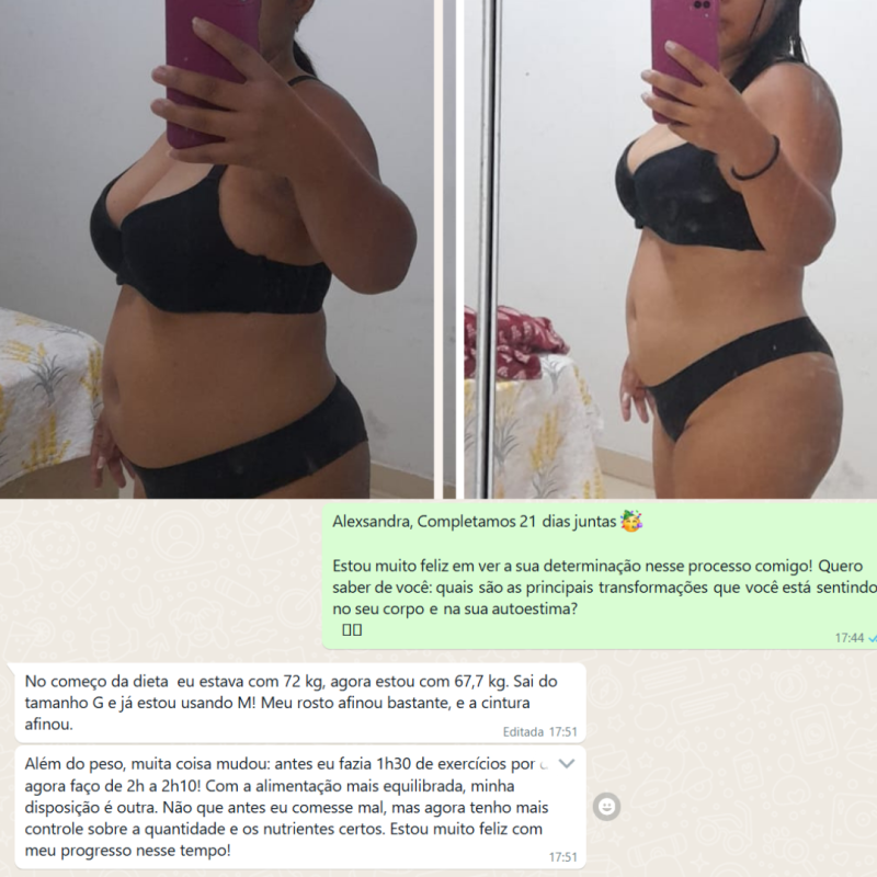 Depoimento transformação